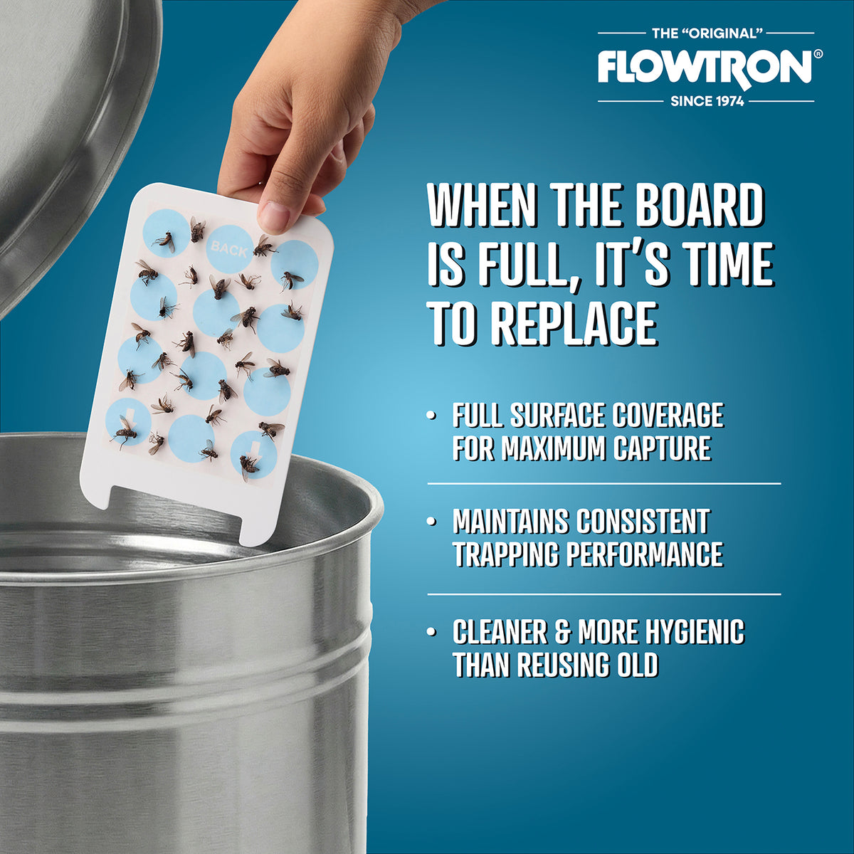 Flowtron Replacement Adhesive Board (2-Pack) for FLWPI2P