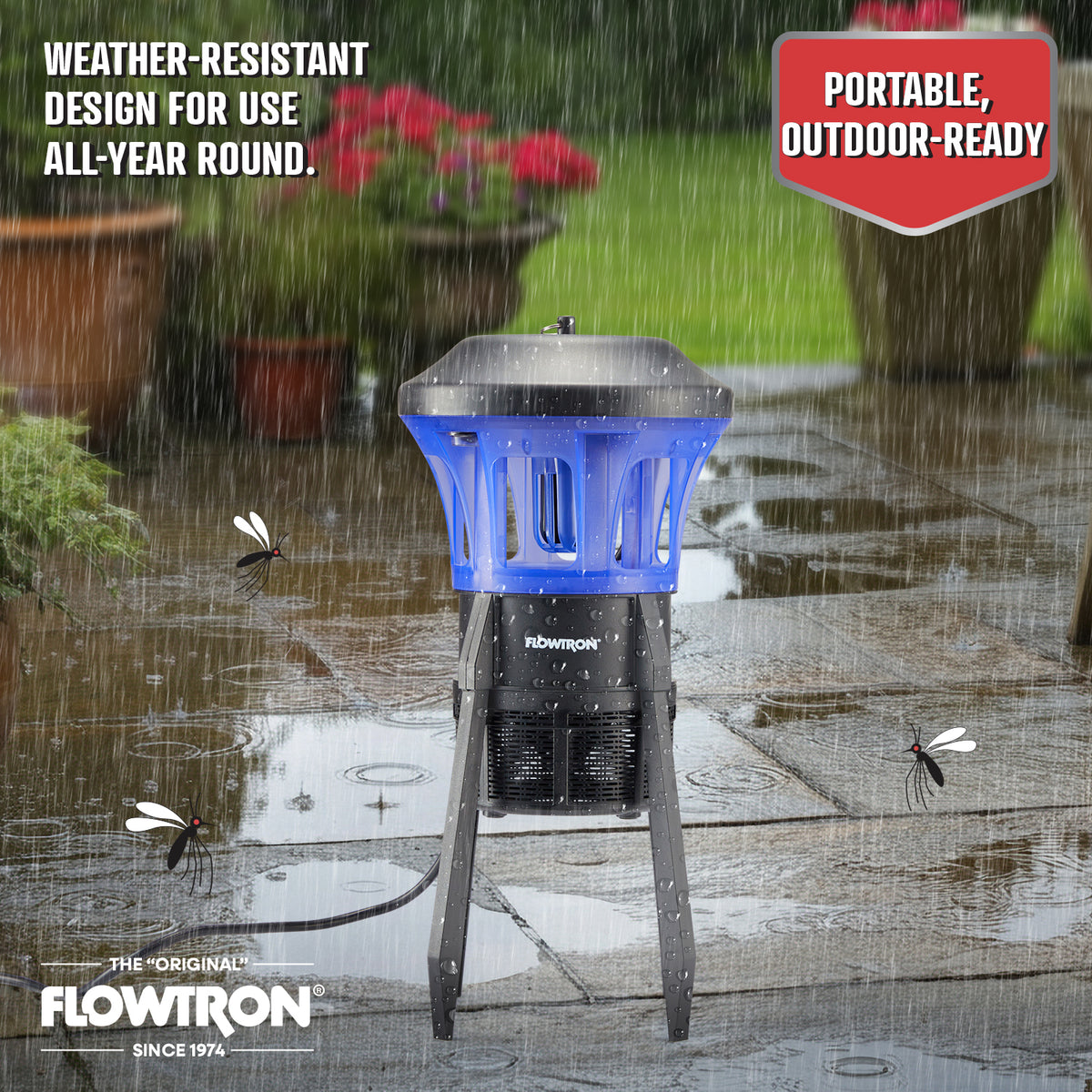 Flowtron Outdoor Bug Trap, 1/2 acre coverage