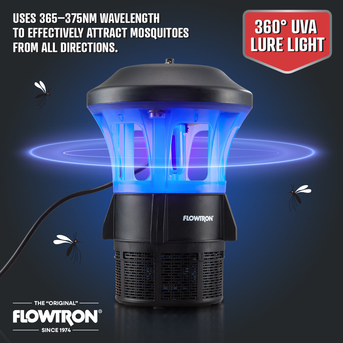 Flowtron Outdoor Bug Trap, 1/2 acre coverage