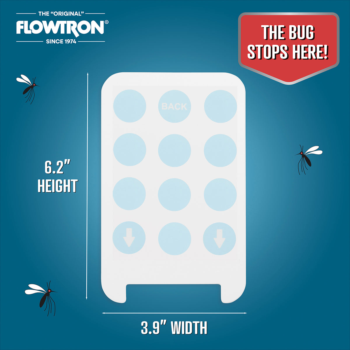 Flowtron Replacement Adhesive Board (2-Pack) for FLWPI2P