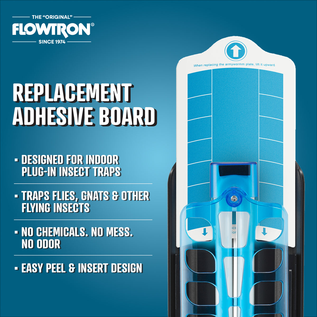 Flowtron Replacement Adhesive Board (6-Pack) for FLWFPLW and FLWFPLB